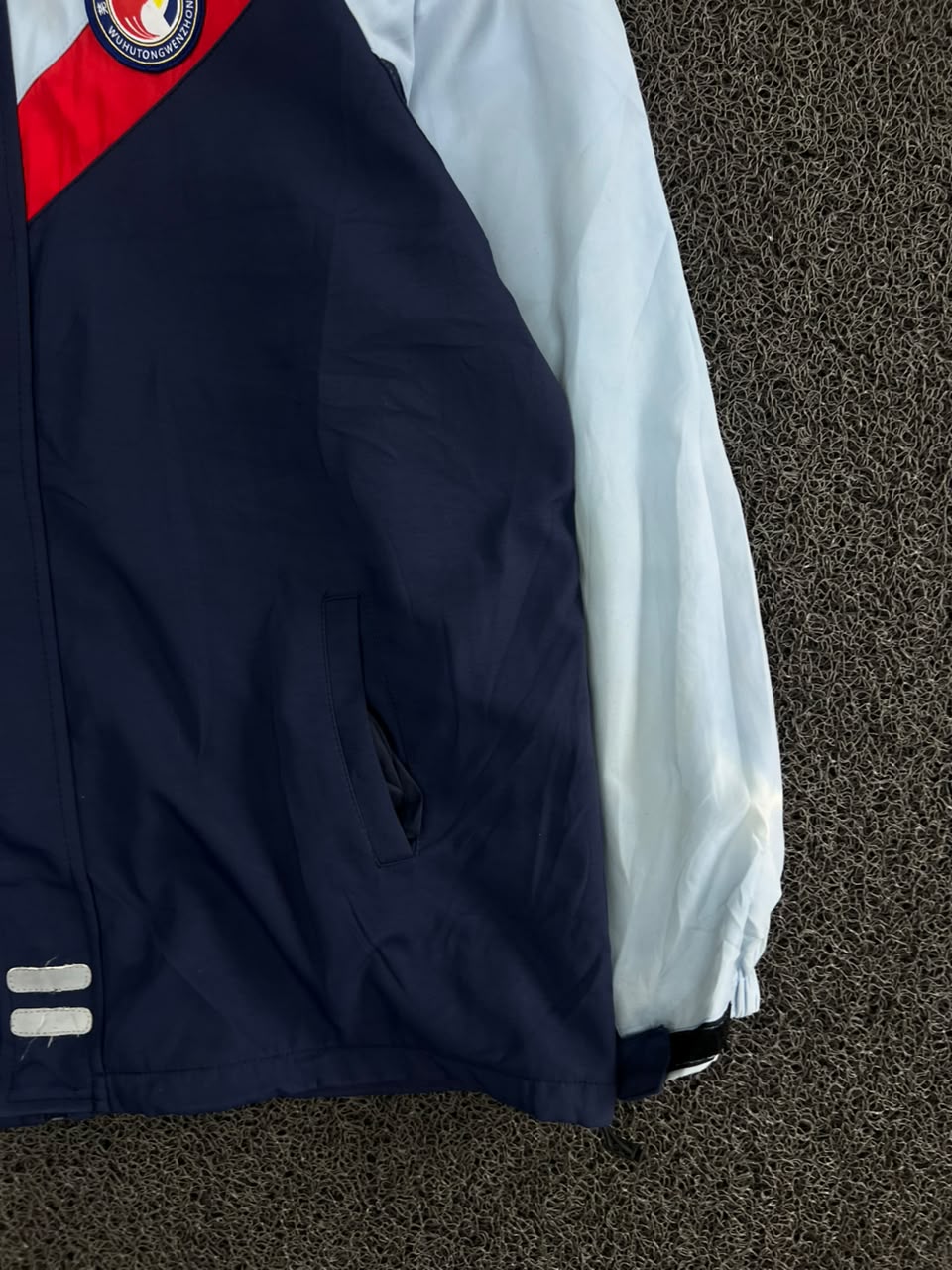Men's Colorblock Hooded Windbreaker Jacket – Outdoor Zip-Up