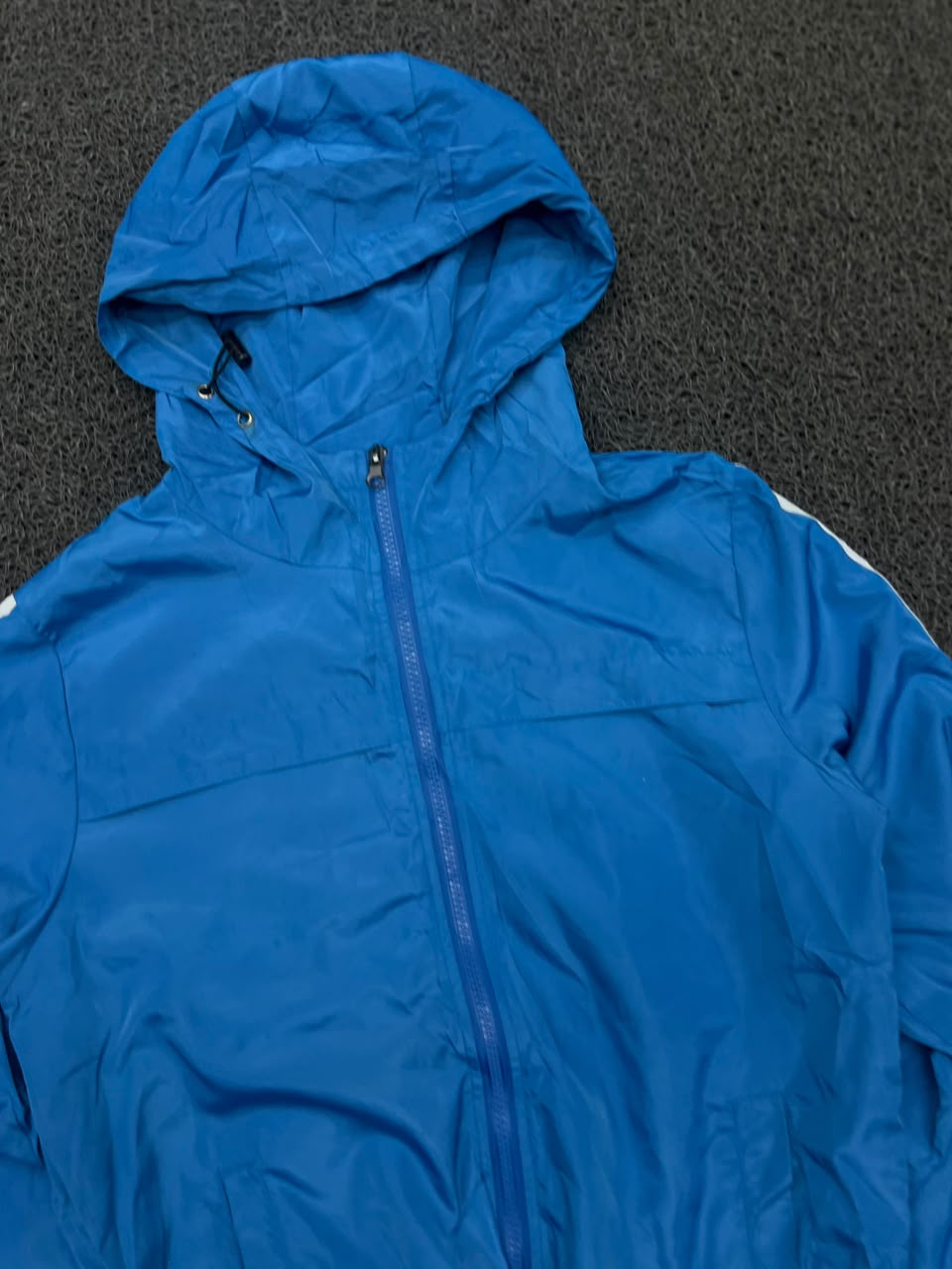 Blue Lightweight Everyday Hooded Jacket