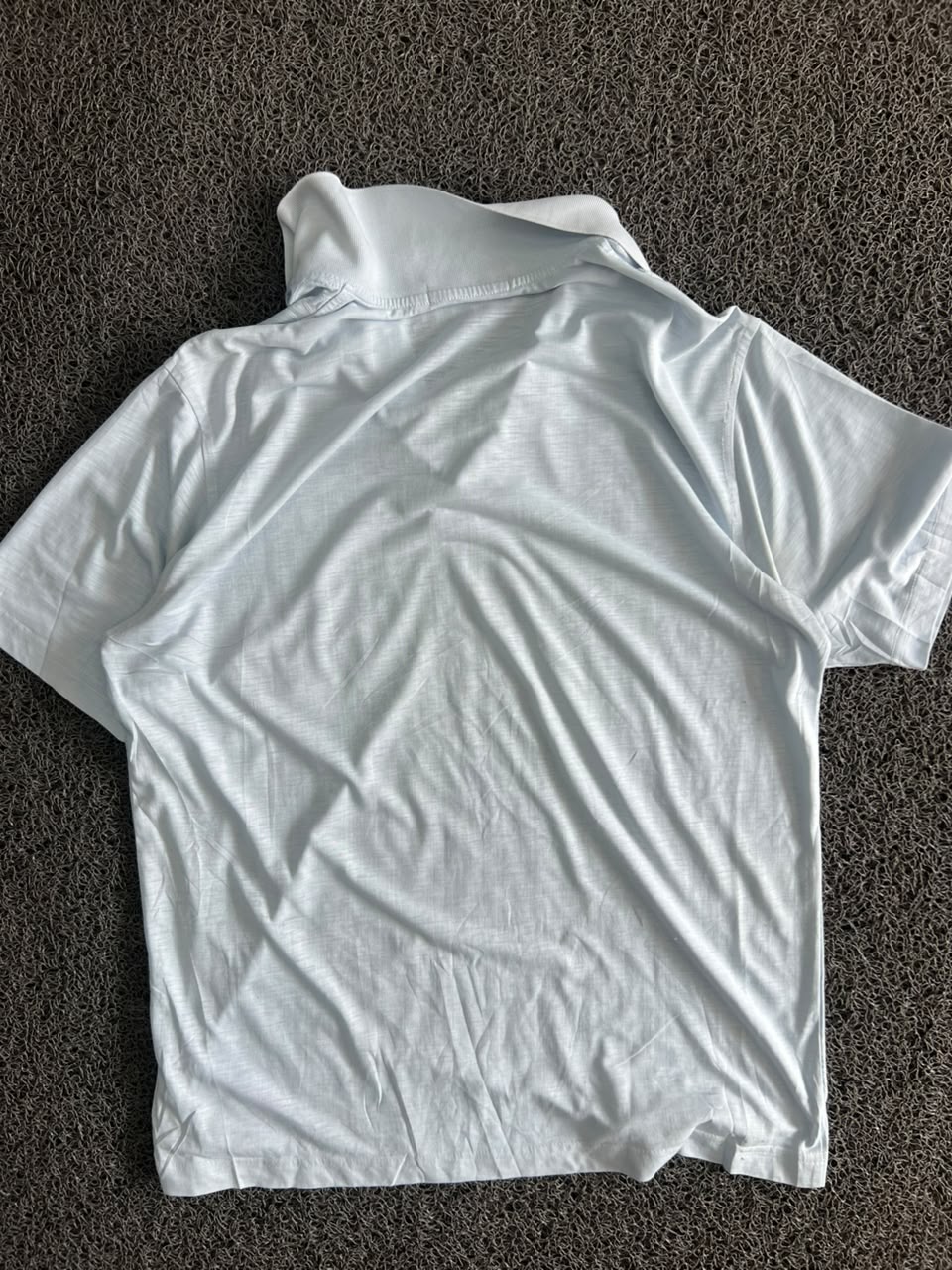 Textured Polo T-Shirt with Classic Collar