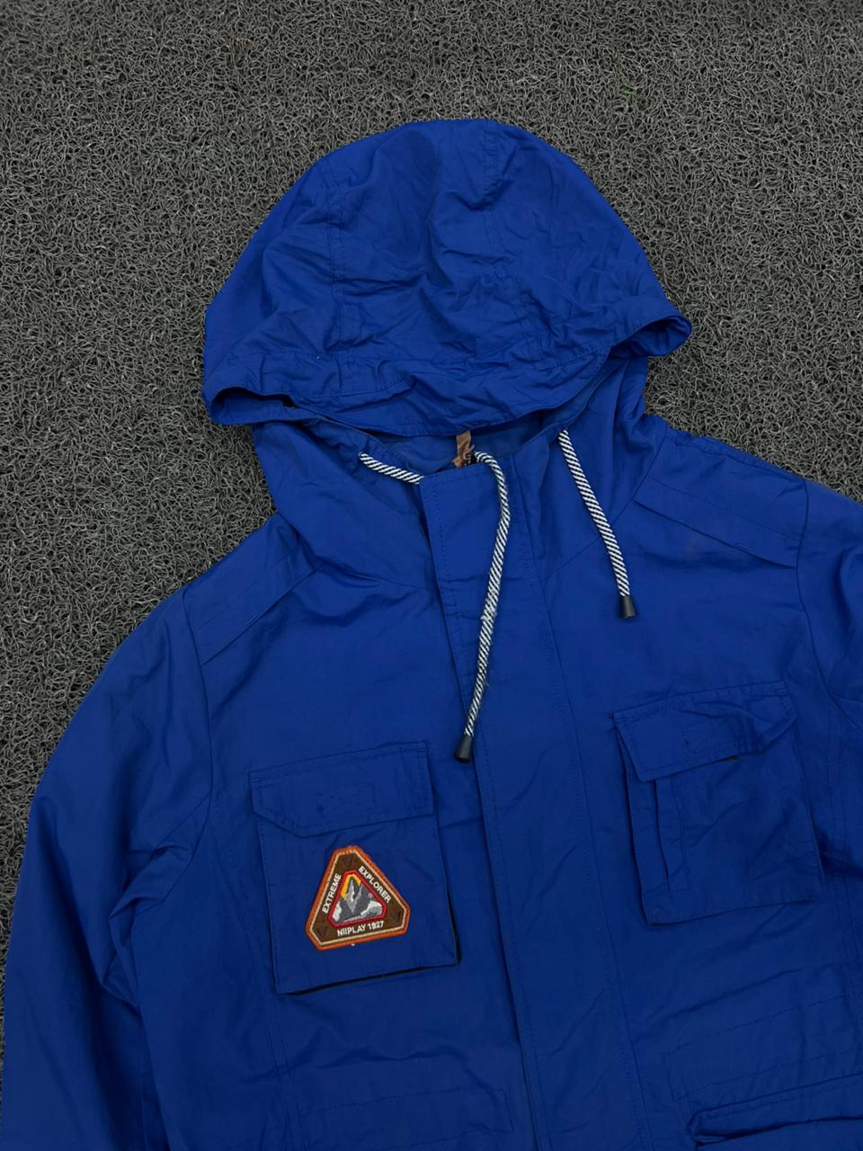 Utility Hooded Field Jacket – Multi-Pocket Outdoor Windbreaker
