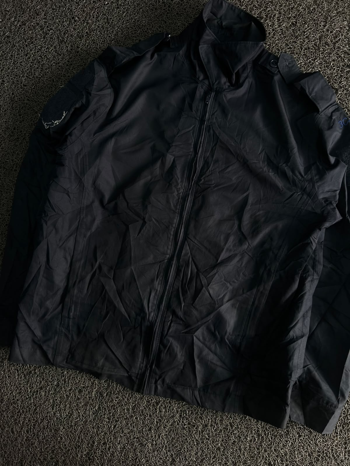 Tactical Utility Jacket with Zip Front