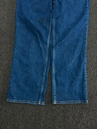Premium Thrift Blue Straight Leg Jeans