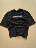 Chrome Hearts Horseshoe Logo Oversized Black T-Shirt