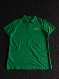 Classic Green Polo T-Shirt with Embroidered Logo