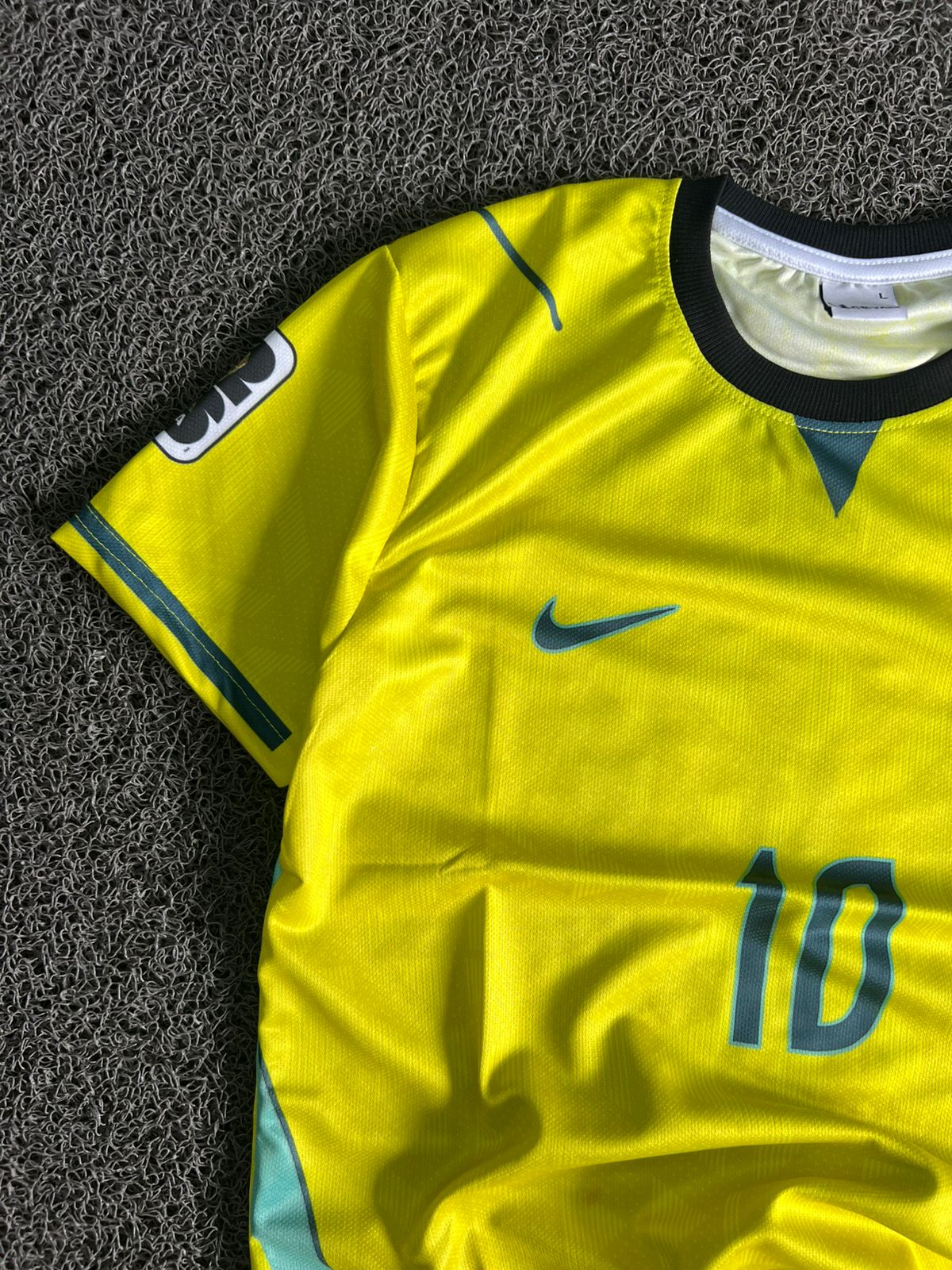 Brazil 2024 Home Jersey – Neymar Jr #10 | Yellow Football Shirt