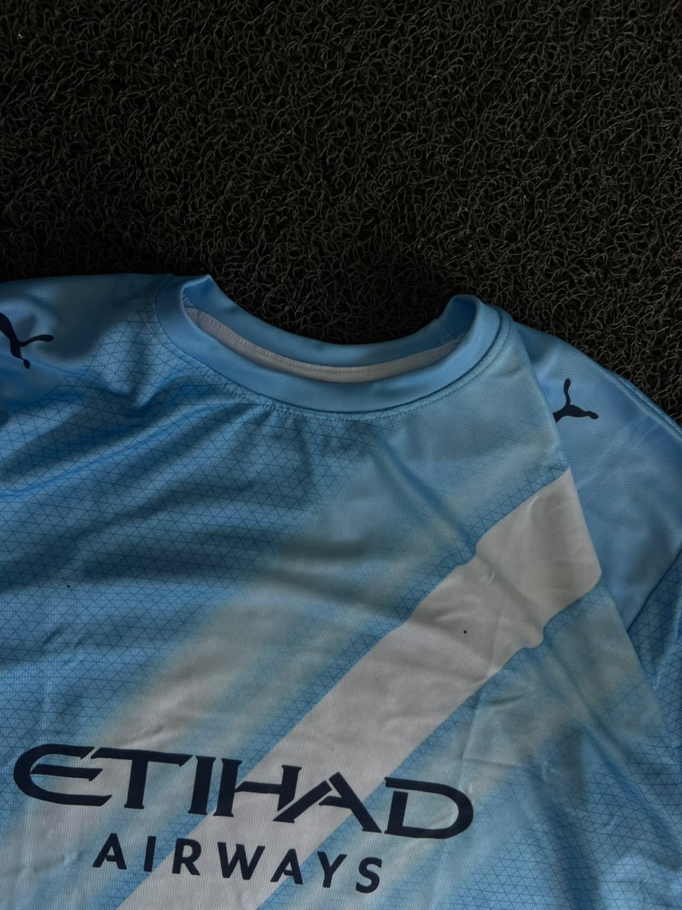 Puma Manchester City 2024/25 Home Jersey – Haaland #9 – Sky Blue – Five Sleeve
