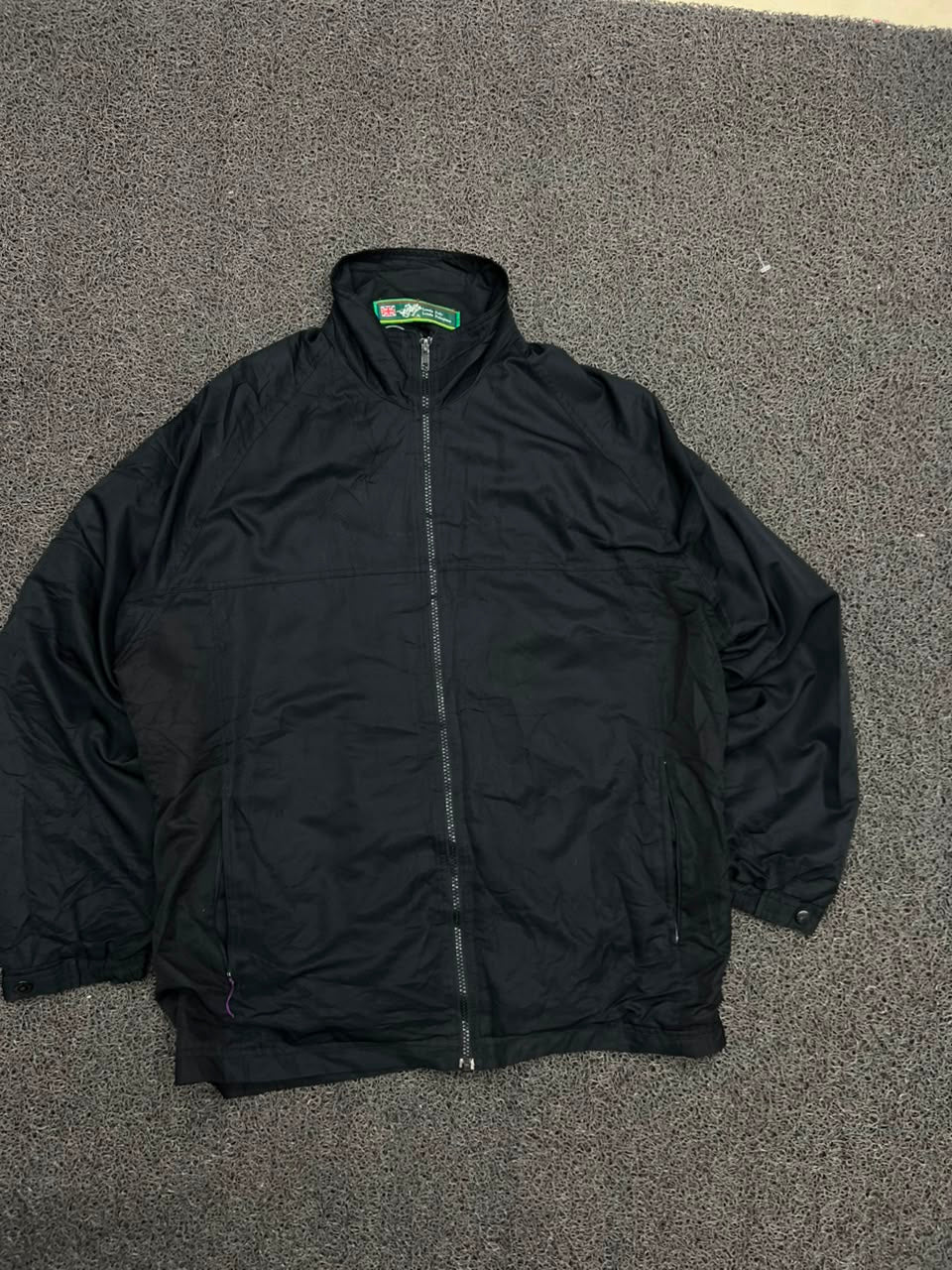 Vintage  Full-Zip Utility Jacket