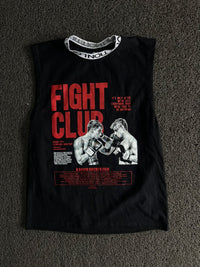 Fight Club Graphic Sleeveless T-Shirt