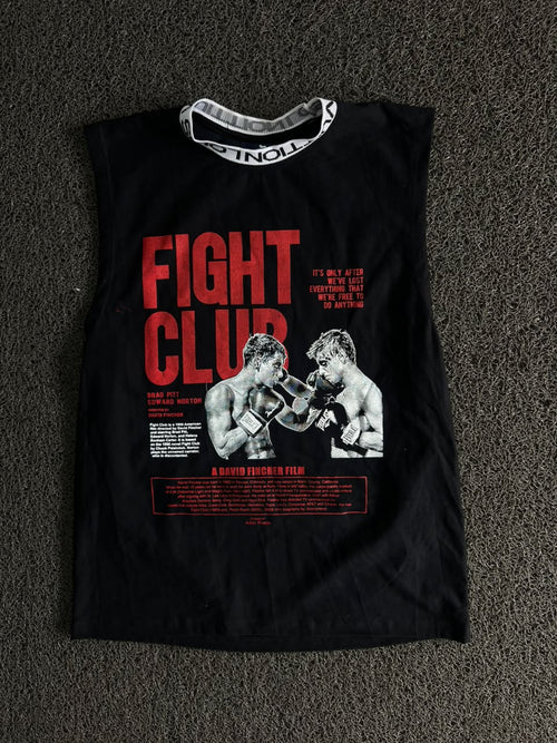 Fight Club Graphic Sleeveless T-Shirt