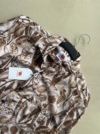 Premium Floral Print Button-Up Shirt