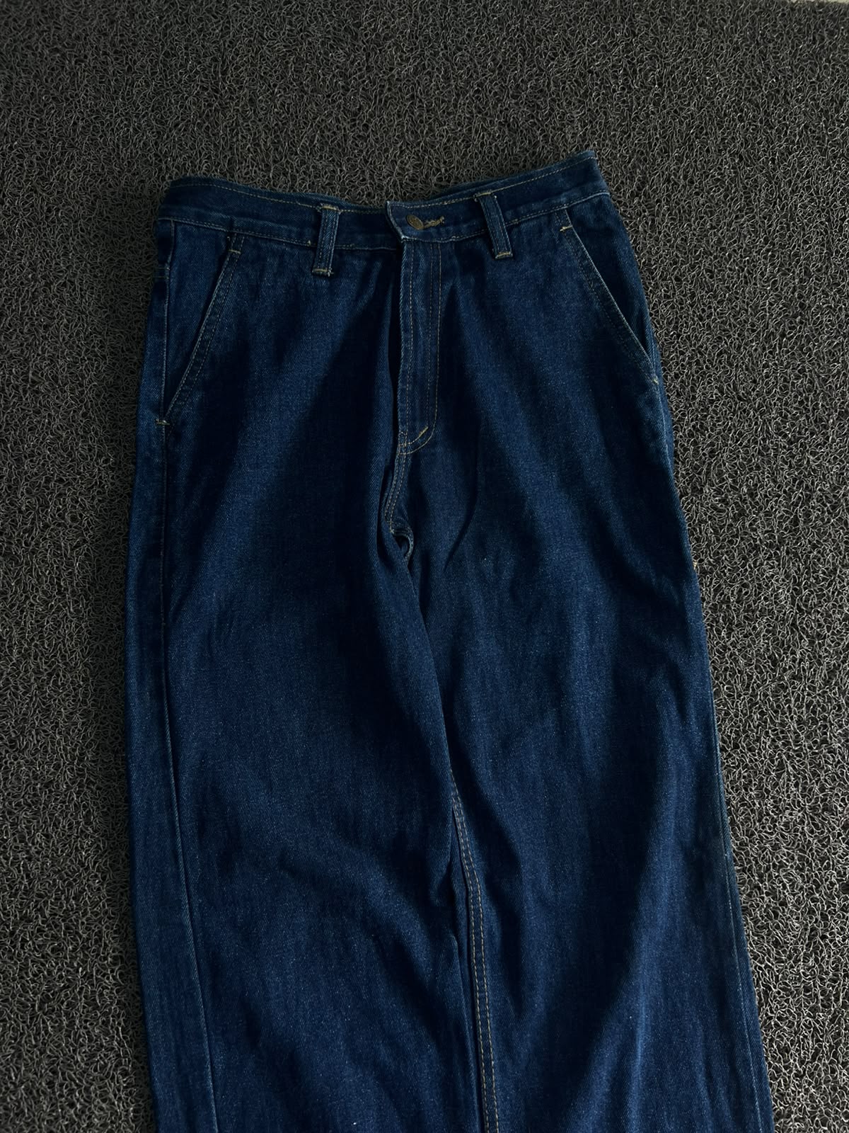 Vintage Dark Wash Wide Leg Thrift Jeans 👖