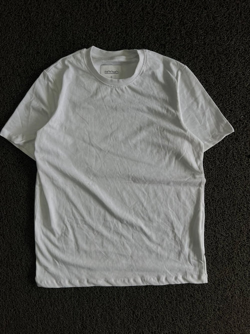 White Crew Neck T-Shirt
