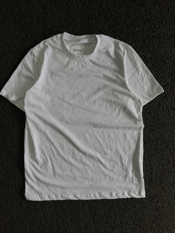 White Crew Neck T-Shirt