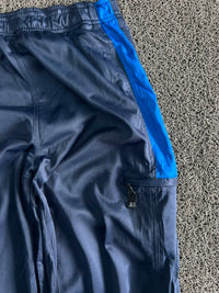 Vintage Track Pants with Lower-Leg Zip & Side Stripe
