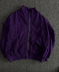 Vintage Purple Zip-Up Jacket