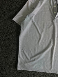Textured Polo T-Shirt with Contrast Collar & Front Pocket