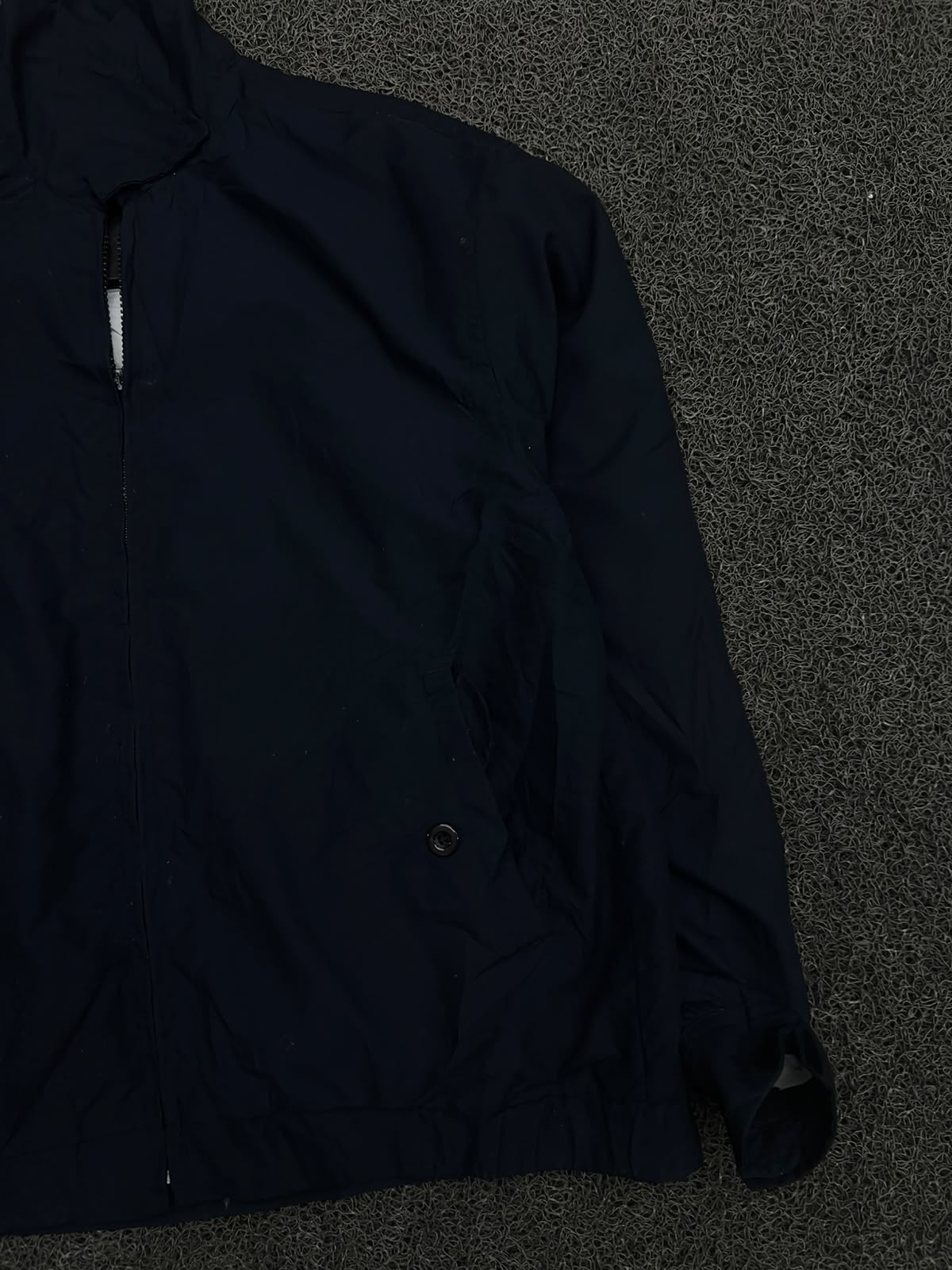 Lightweight Zip-Up Jacket with High Collar ⚠️ Zip Damage
