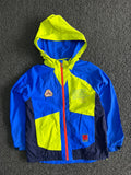 Colorblock Hooded Windbreaker Jacket – Lightweight Zip-Up Outdoor Coat
