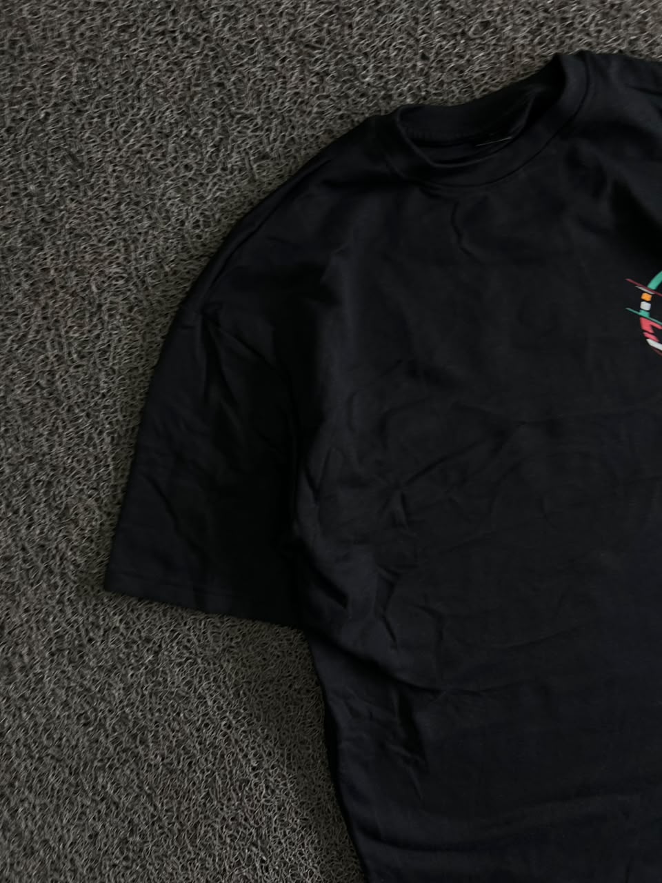 Graphic Crew-Neck Short-Sleeve T-Shirt with Chest Print