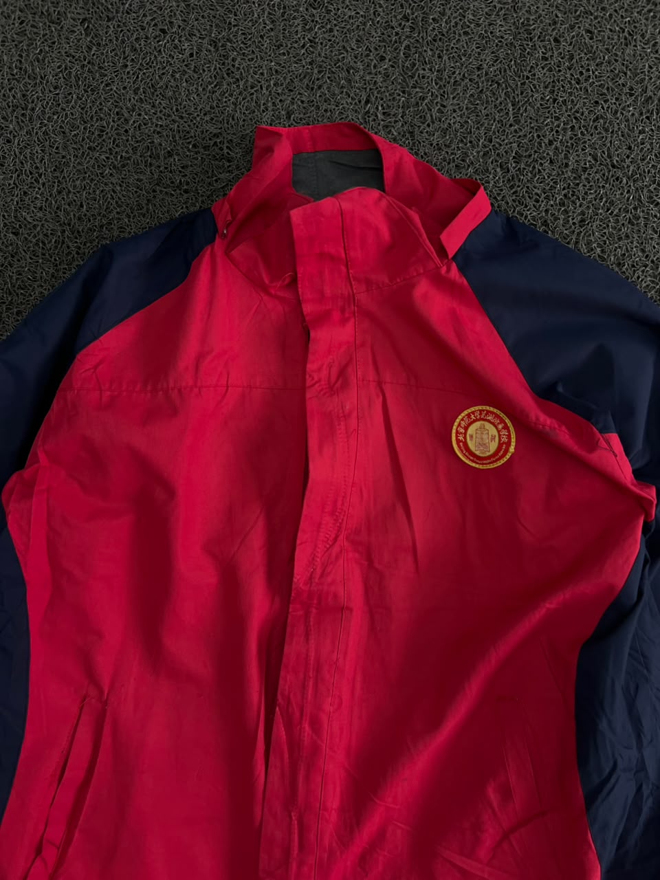 Color Block Lightweight Windbreaker Jacket