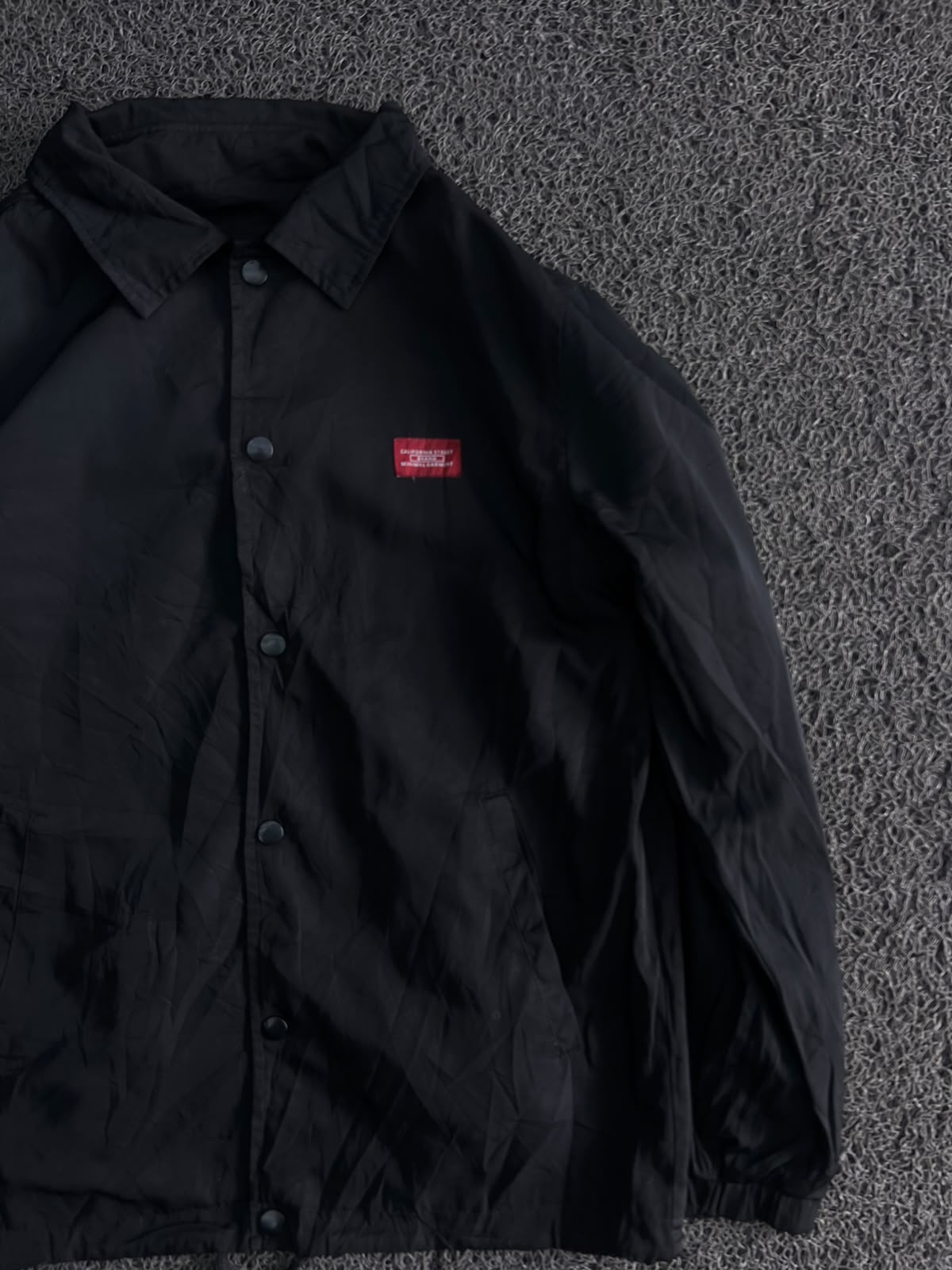 Graphic Windbreaker Jacket – “FXXK THE SYSTEM” Print