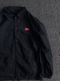 Graphic Windbreaker Jacket – “FXXK THE SYSTEM” Print
