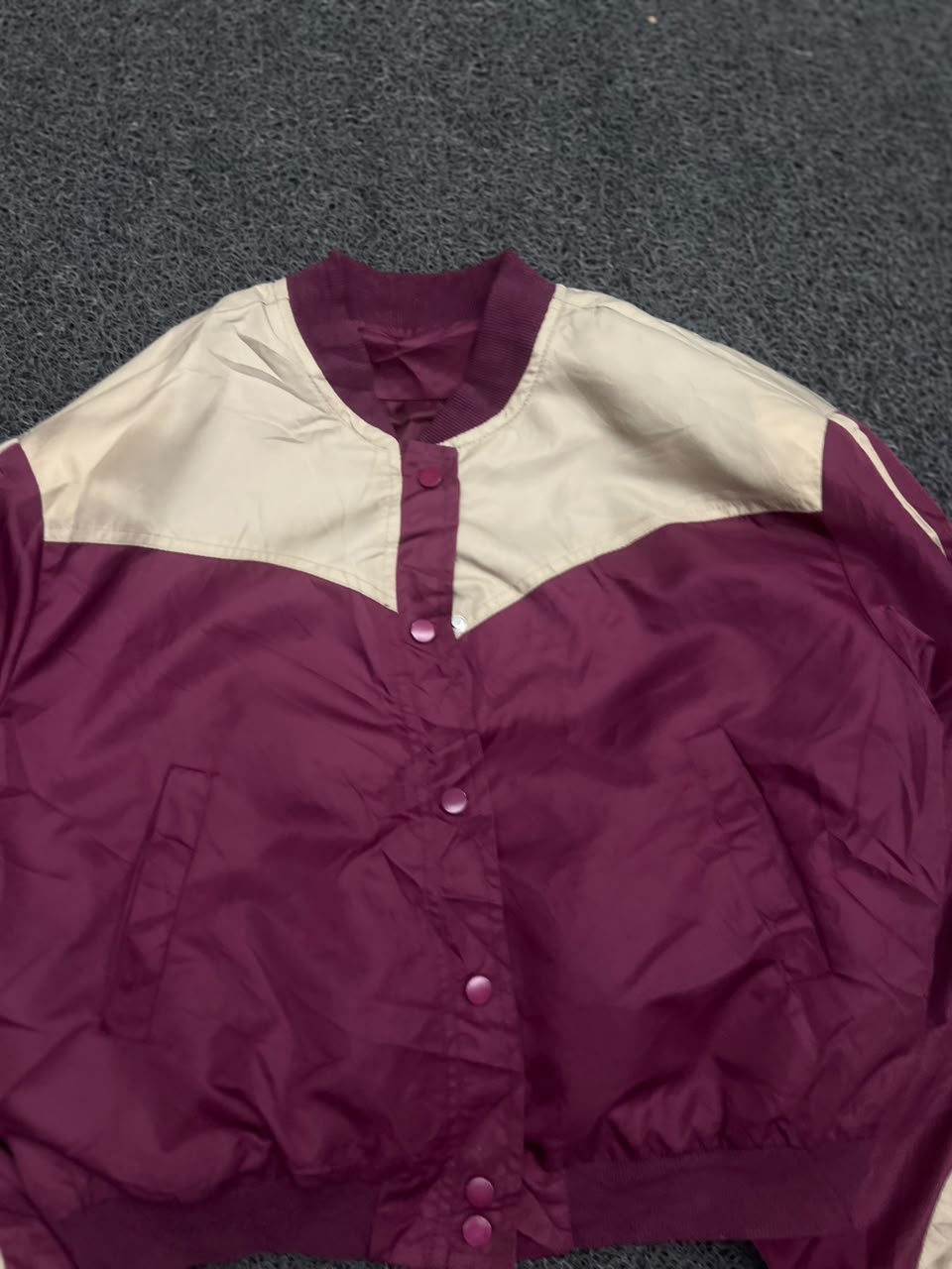 Cropped Windbreaker Jacket