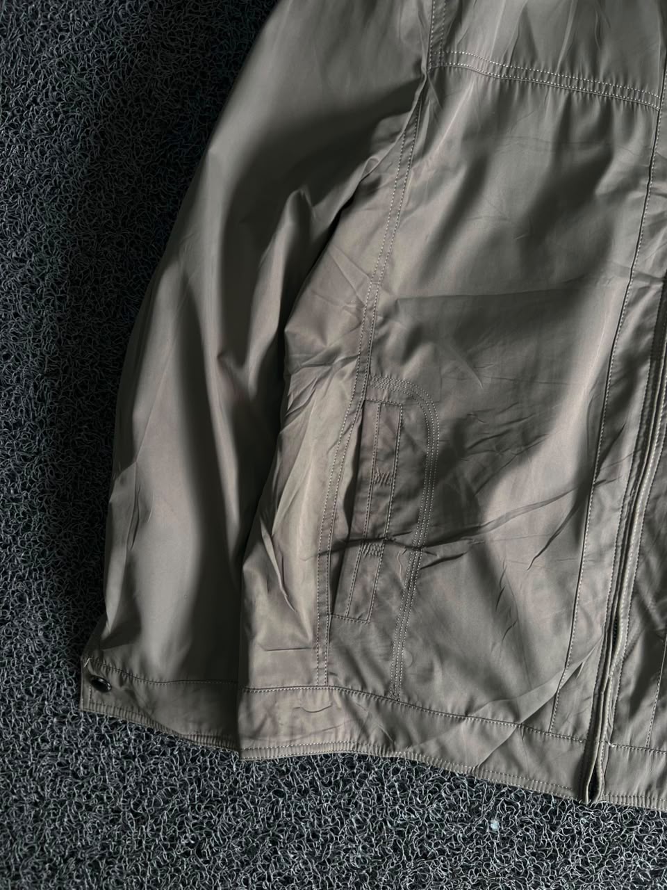 Lightweight Full-Zip Jacket – Men's Casual High Neck Windbreaker