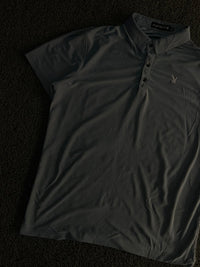 Playboy Polo T-Shirt with Button Placket & Embroidered Logo