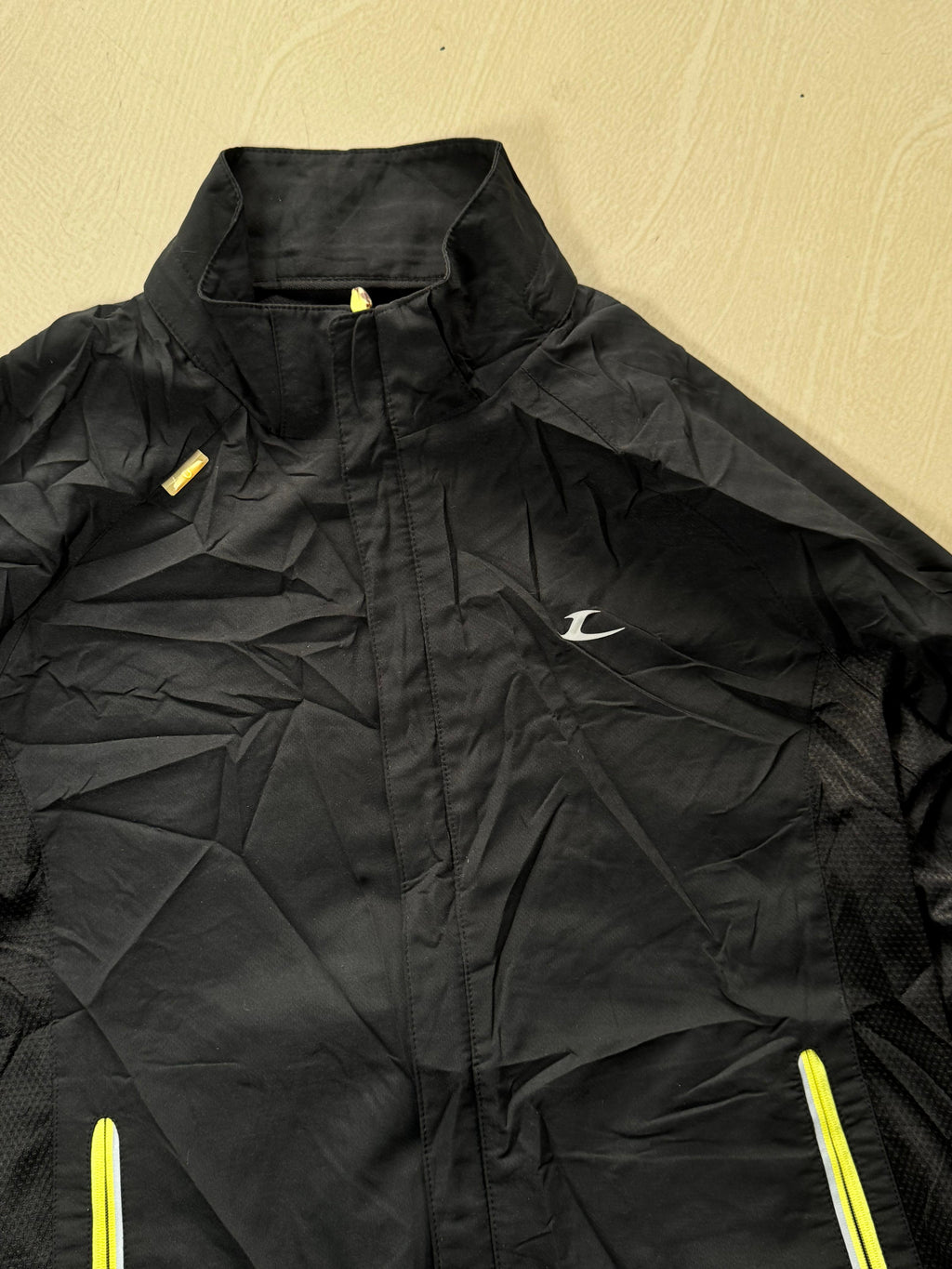 Men's Black Lightweight Windbreaker Jacket