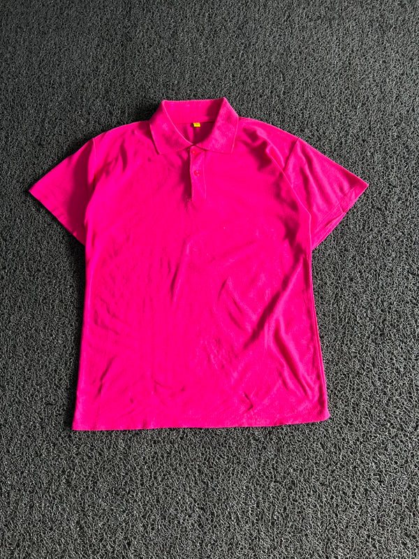 Vintage Hot Pink Polo T-Shirt