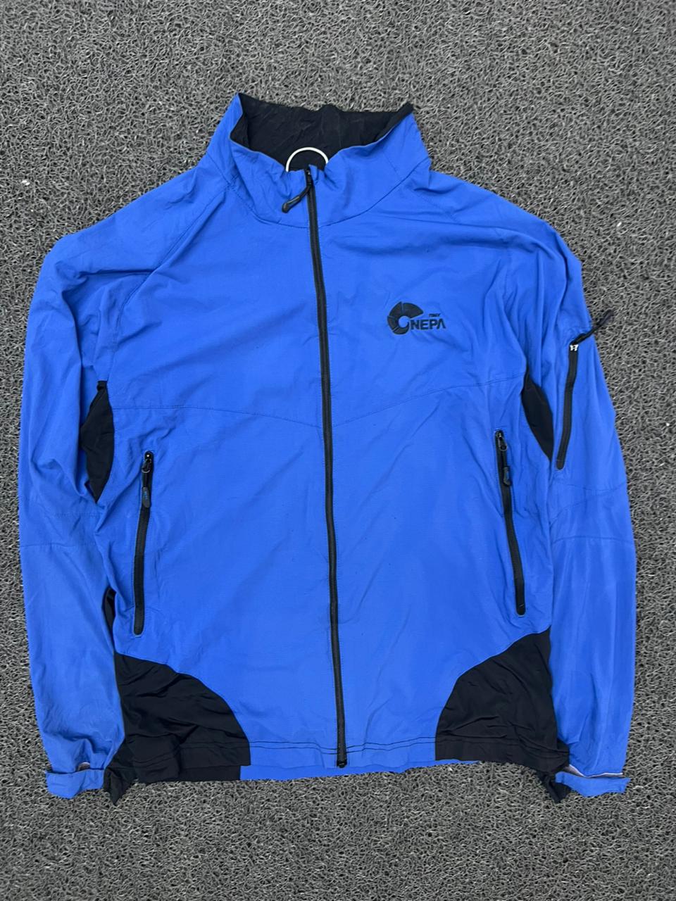 NEPA Blue Outdoor Softshell Jacket – Lightweight Windproof Full Zip Men's Jacket