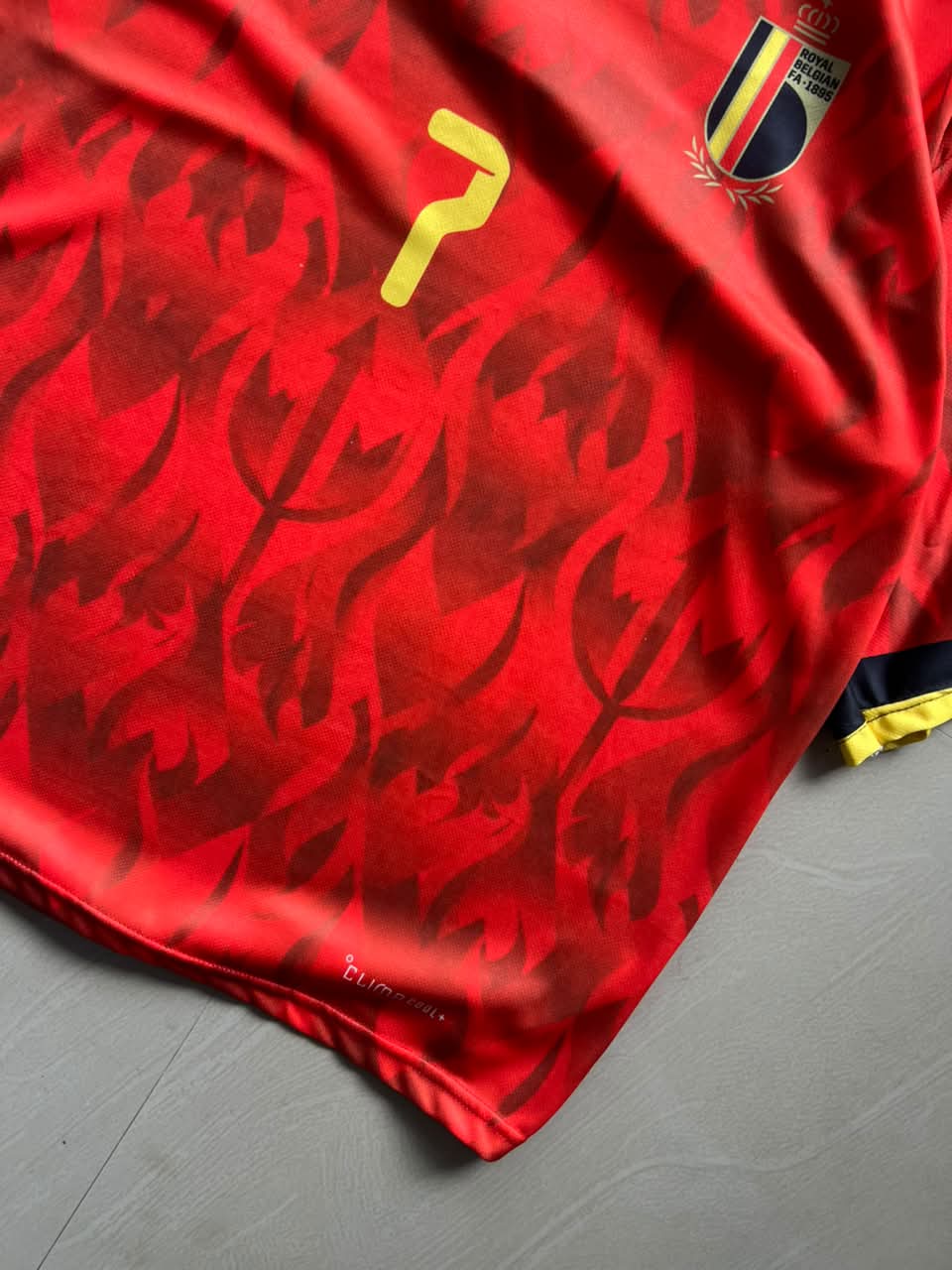 Kevin De Bruyne #7 Belgium Red Football Jersey – Premium Fan Edition