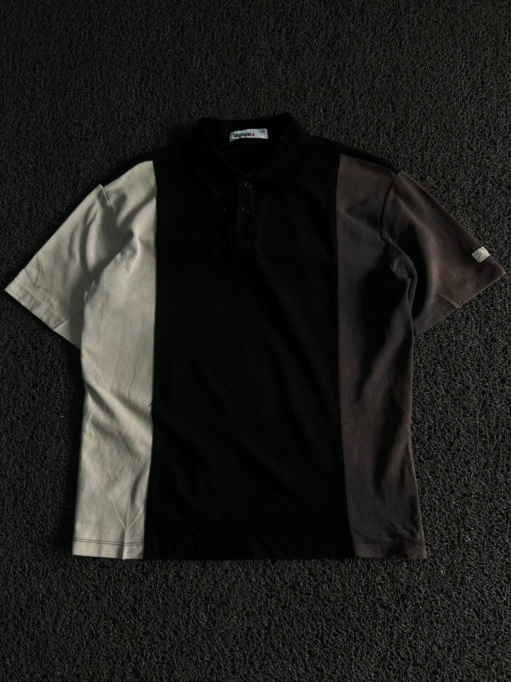 Premium Men's Tri-Color Color Block Polo T-Shirt  | Regular Fit
