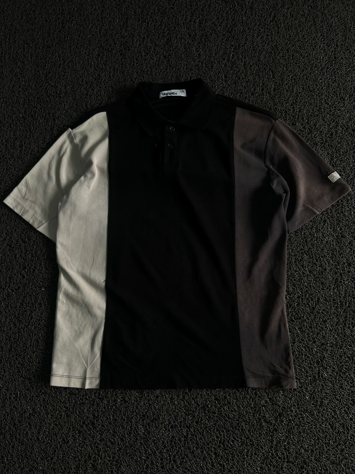 Premium Men's Tri-Color Color Block Polo T-Shirt  | Regular Fit