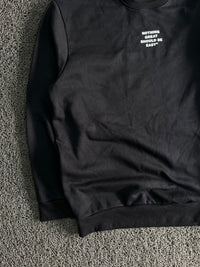 Long-Sleeve Graphic Crew Neck T-Shirt – “Nothing Great Should Be Easy”
