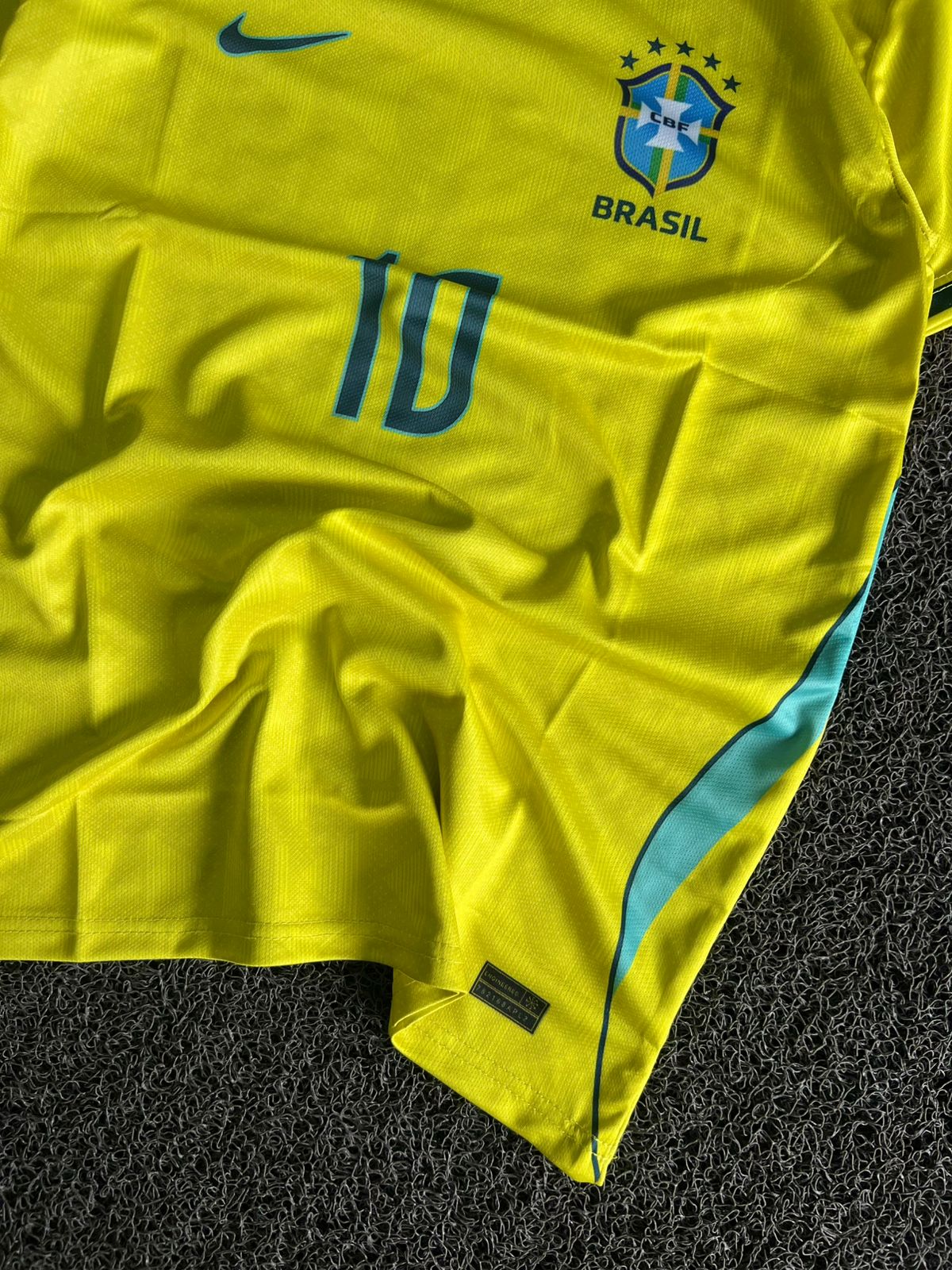 Brazil 2024 Home Jersey – Neymar Jr #10 | Yellow Football Shirt