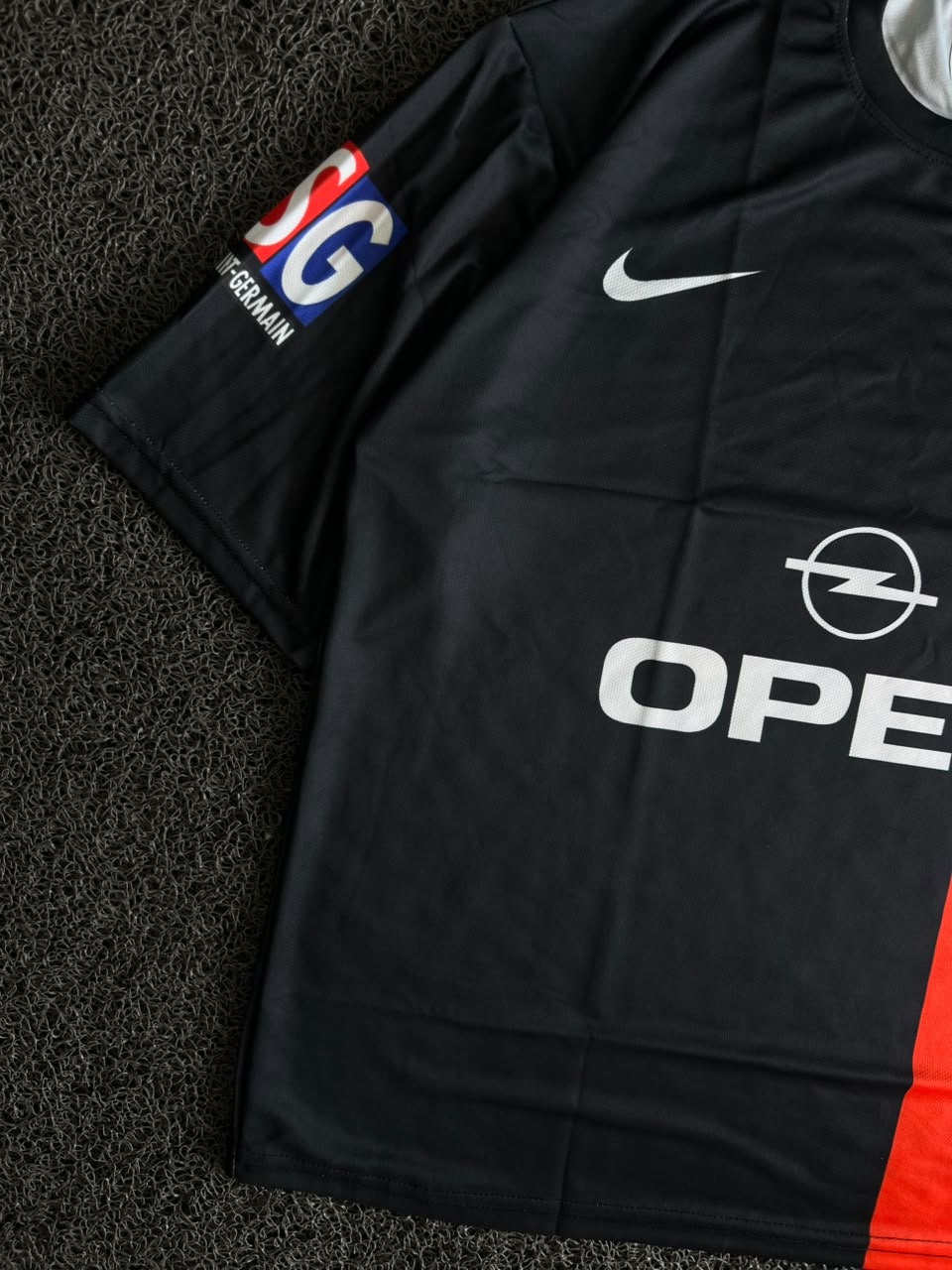 Ronaldinho #21 PSG 2001/02 Black Home Retro Football Jersey – Five Sleeve