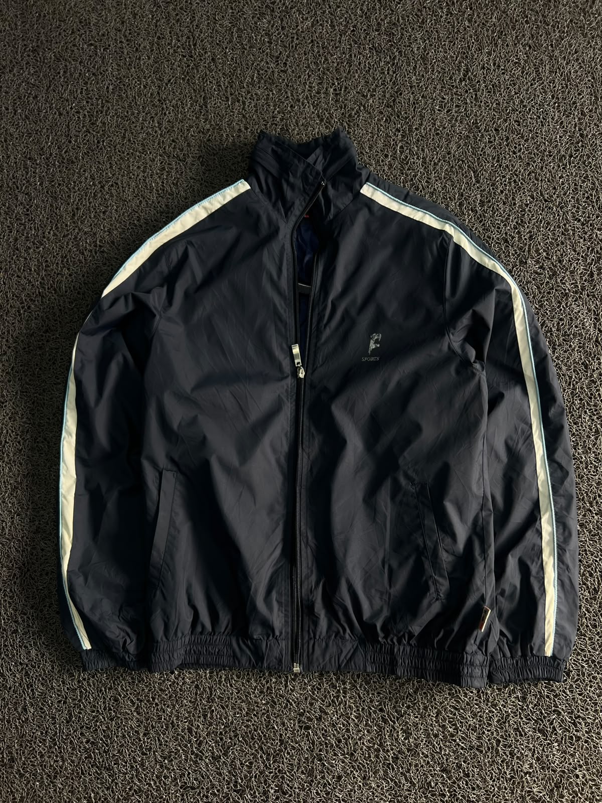 Sports Track Jacket – Full Zip Windbreaker | Zip Damaged ⚠️