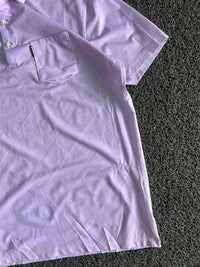 Short-Sleeve Polo T-Shirt with Collared Neck & Chest Pocket ⚠️ Small Stains