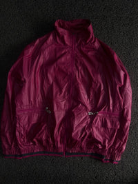 Lightweight Full-Zip Windbreaker Jacket with Zippered Pockets