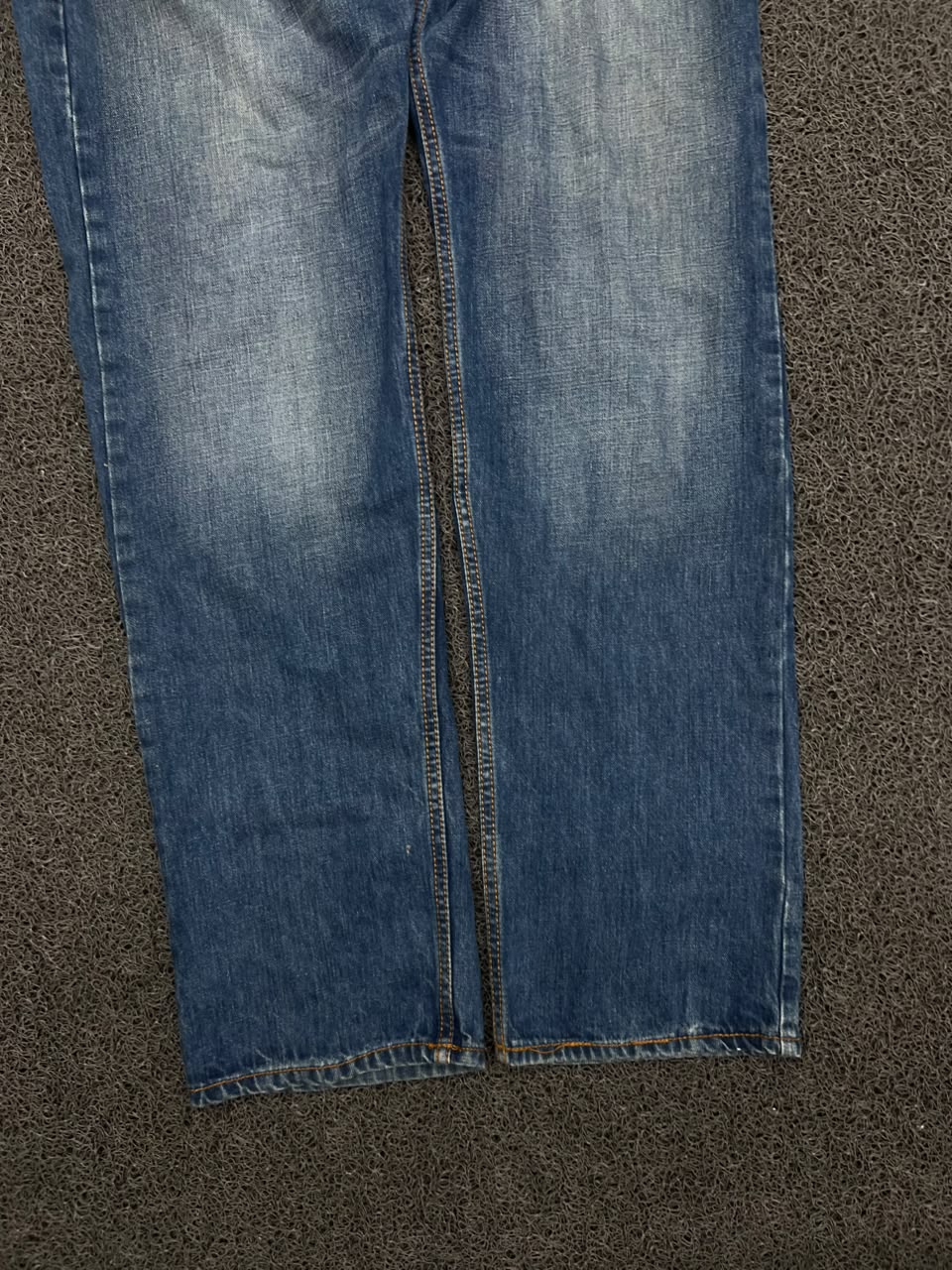 USPA Denim Co. Blue Wash Straight Fit Thrift Jeans