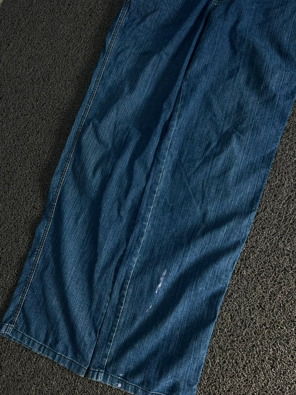 Vintage FLY Blue Wash Straight Fit Denim Jeans ⚠️ No Button
