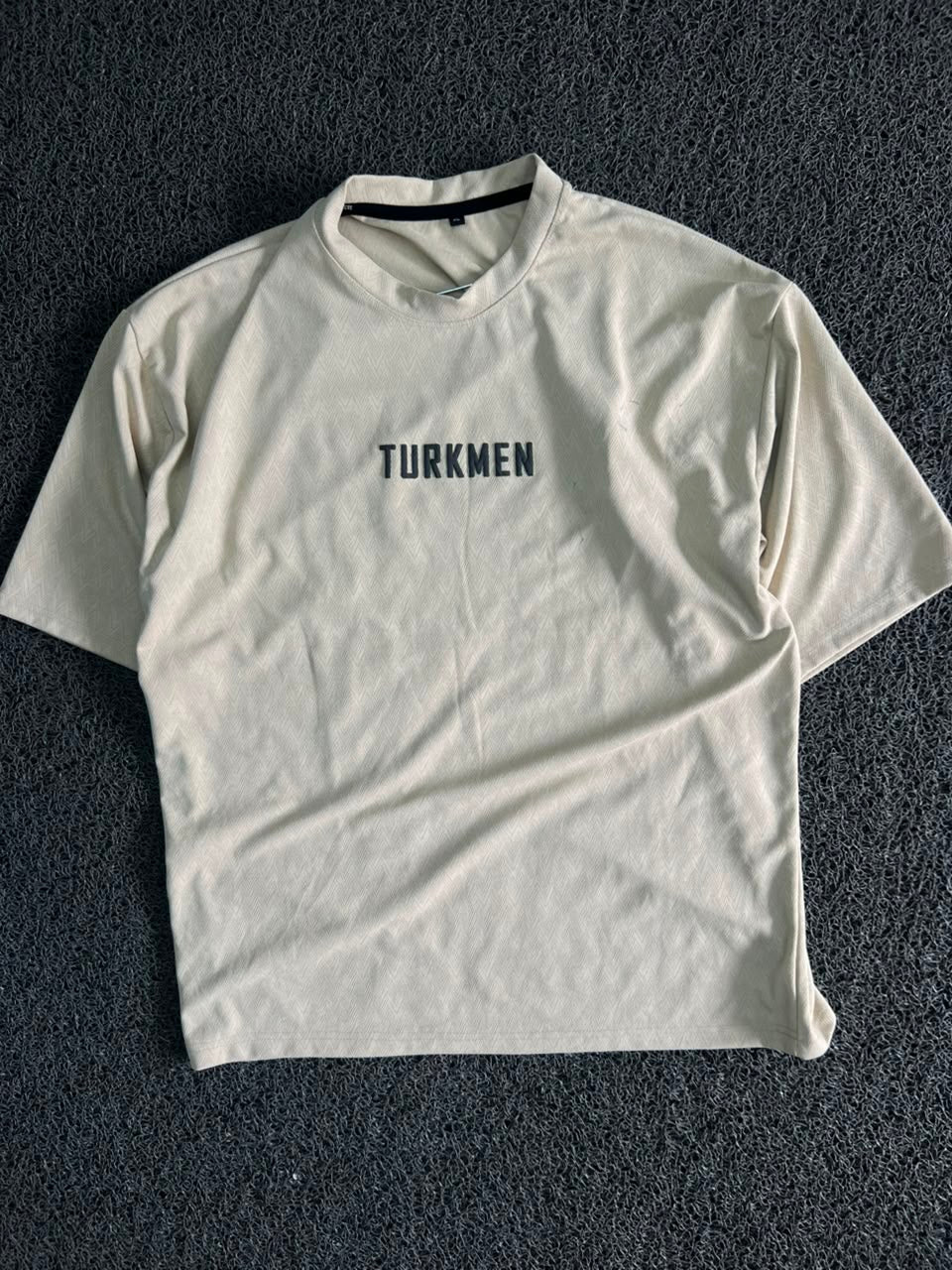 Turkmen Sahara Graphic Oversized T-Shirt | Front & Back Print | Unisex Streetwear ⚠️ Pen Marks