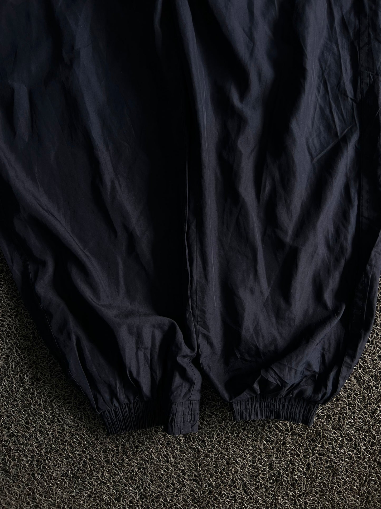 Swasta Thrift  Embroidered Track Pants – Elastic Cuff Joggers ⚠️ Small Scratch