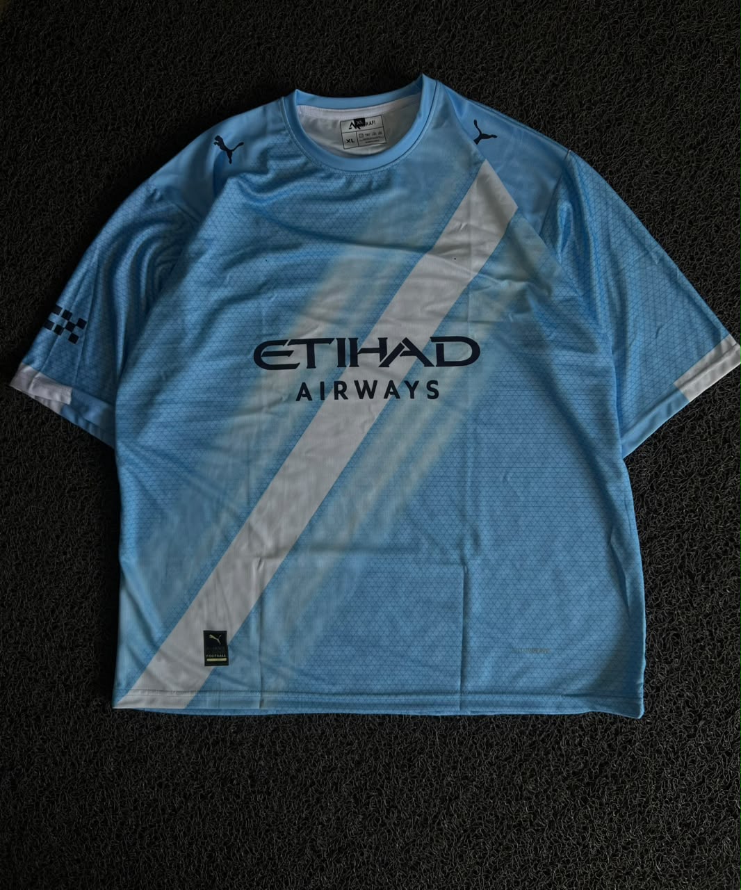 Puma Manchester City 2024/25 Home Jersey – Haaland #9 – Sky Blue – Five Sleeve