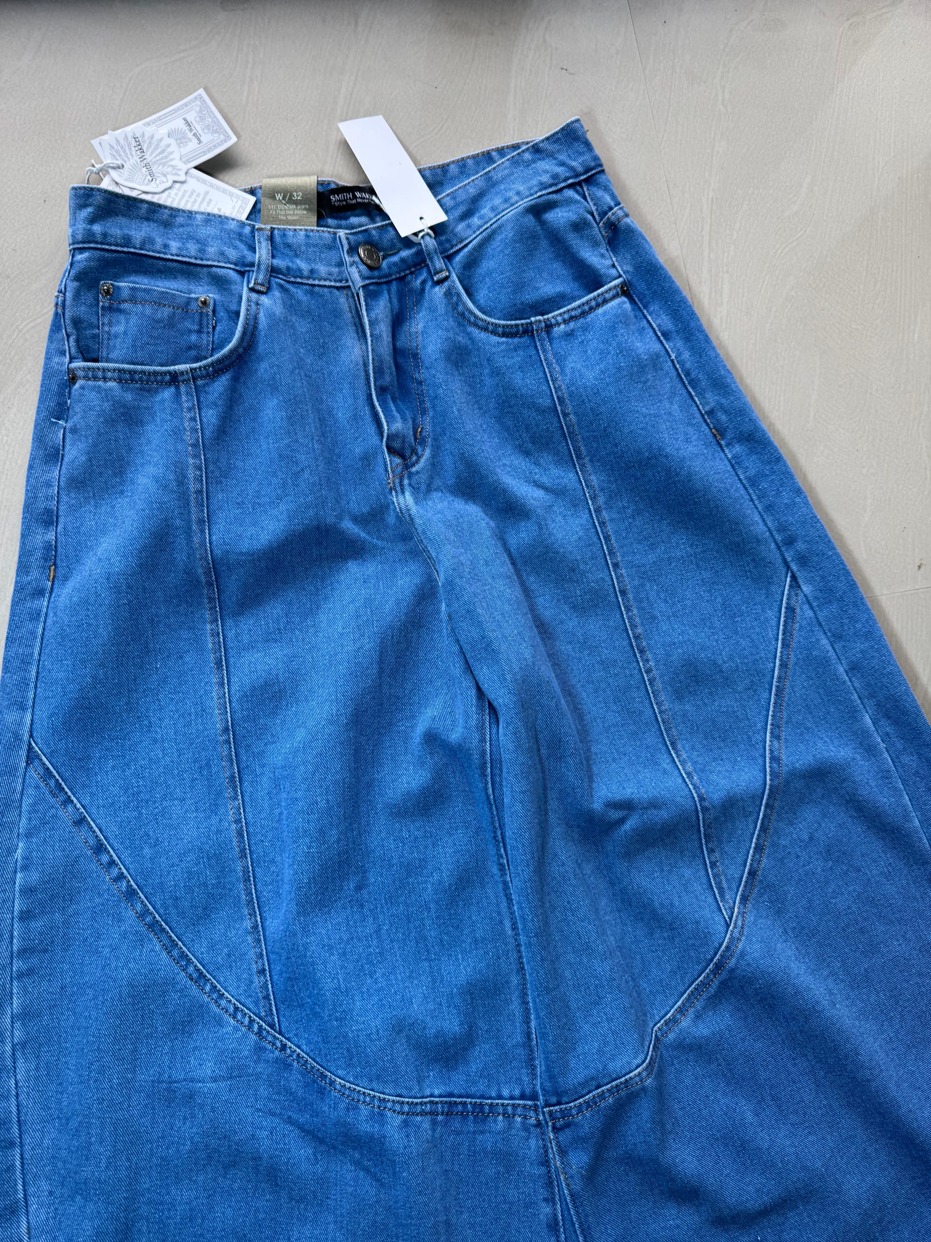 Oversized Super Baggy Curved Fit Jeans