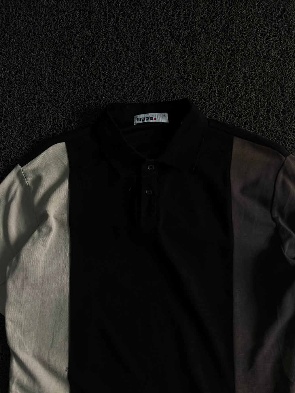 Premium Men's Tri-Color Color Block Polo T-Shirt  | Regular Fit