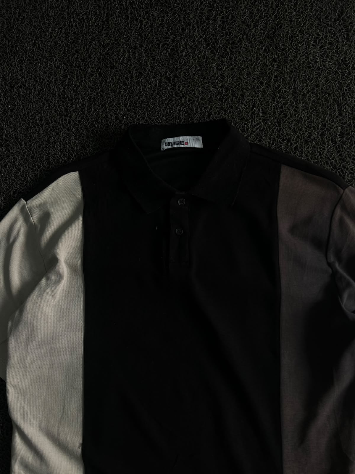 Premium Men's Tri-Color Color Block Polo T-Shirt  | Regular Fit