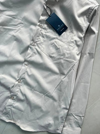 Men's Classic Ivory Button-Down Formal Shirt